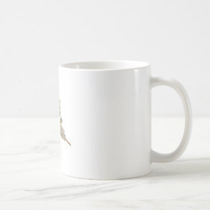 Caneca De Café Ouro Nazca Linhas Hummingbird