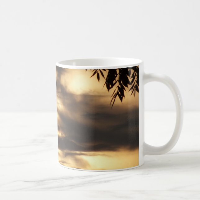Caneca De Café Ouro Nublado (Direita)
