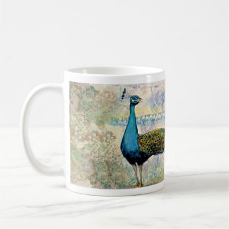 Caneca De Café Ouro Peacock II