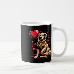 Caneca De Café Ouro Retriever Dog Dia de os namorados Proprietári