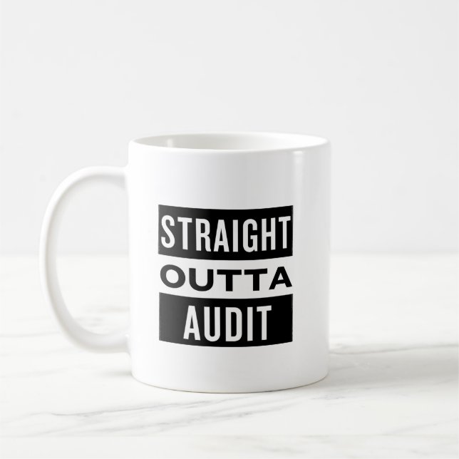 Caneca De Café Out Audit Mug (Esquerda)