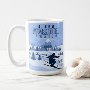 Caneca De Café Outdoor Aventura no inverno