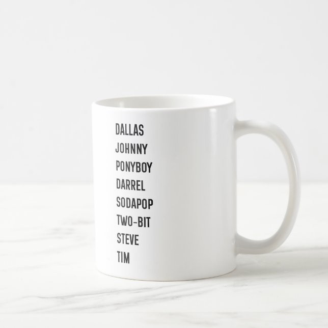 Caneca De Café Outiders Mug  (Direita)