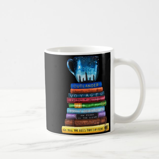 Caneca De Café Outlander Lover Essential T Shirt  (Direita)