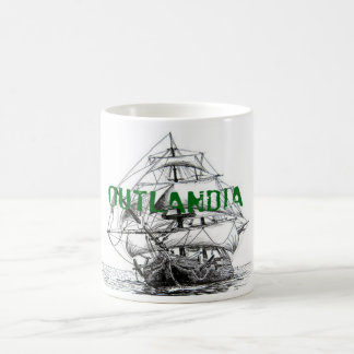 Caneca De Café Outlandia - café do explorador/caneca do chá