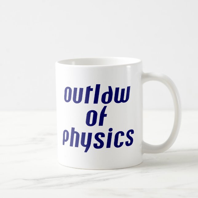 Caneca De Café Outlaw of Physics (Direita)