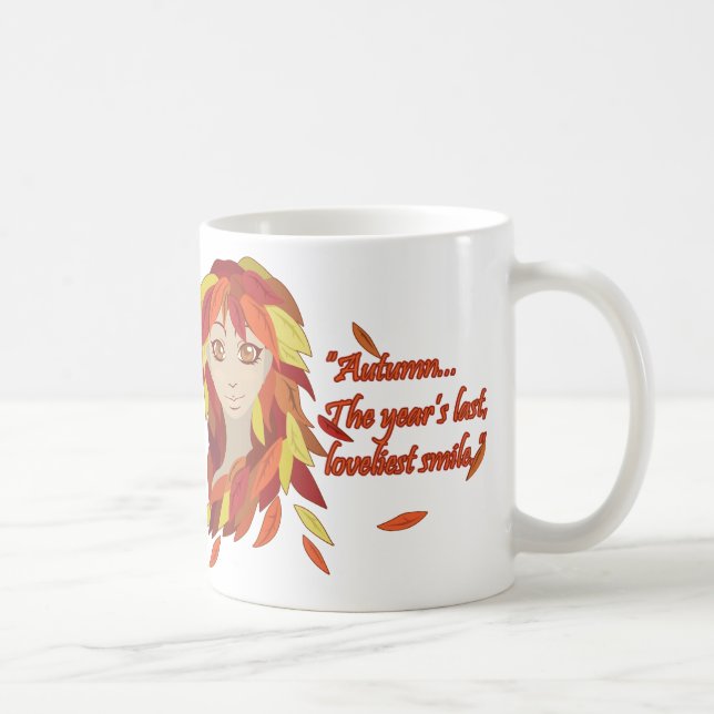 Caneca De Café Outono (Direita)