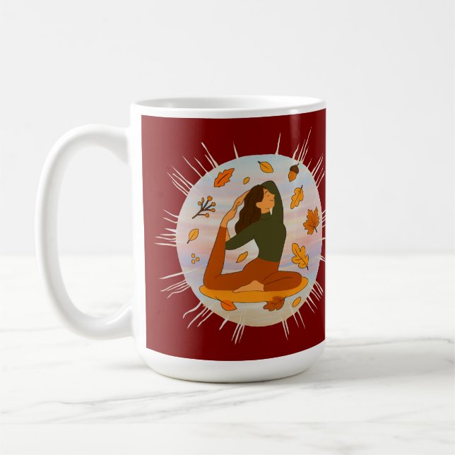 Caneca De Café Outono (Esquerda)