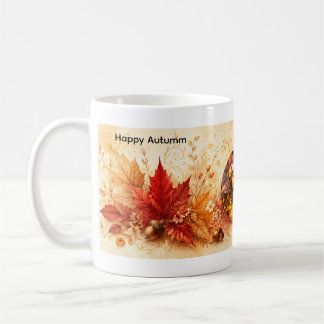 Caneca de Café Outono Aconchegante