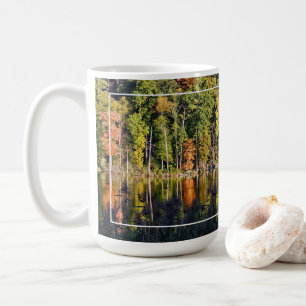 Caneca De Café Outono Em Beardsley Pond