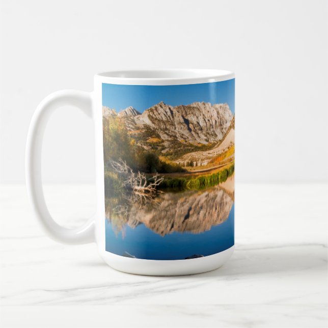 Caneca De Café Outono no lago North, Califórnia (Esquerda)