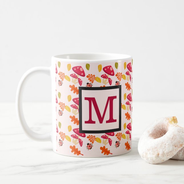 Caneca De Café Outono Personalizado (Com Donut)
