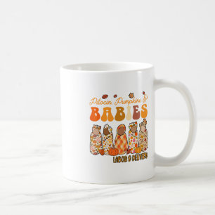 Caneca De Café Outono Trabalho E Entrega Terra De Halloween Enfer