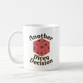 Caneca De Café Outro Jogo de Tabuleiro de Decisão Arriscada na Vi