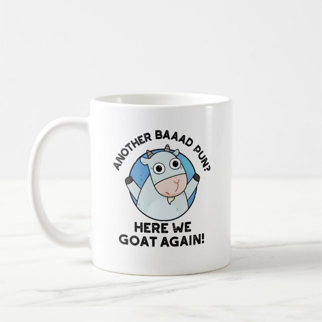 Caneca De Café Outro Lado Baad Aqui Vamos De Novo Arma Animal (Esquerda)
