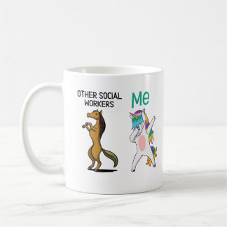 Caneca De Café Outros Trabalhadores Sociais Viram-Me Mug, Dabbing
