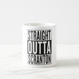 Caneca De Café outta reto Scranton