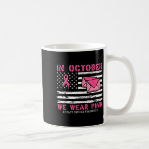 Caneca De Café Outubro Usamos Nk Conscientização do Câncer de Mam