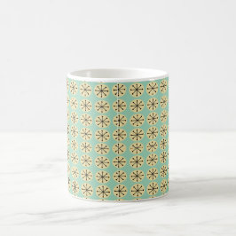 Caneca De Café Ovalas e Starbursts Café