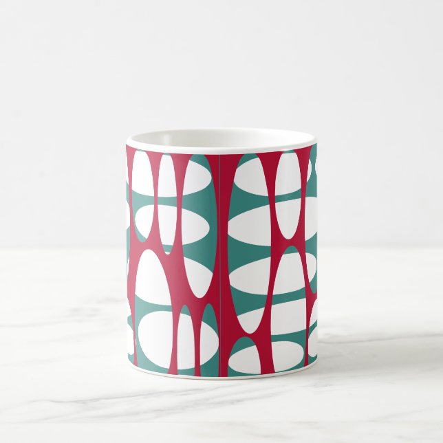 Caneca De Café Ovalas em camadas (Centro)