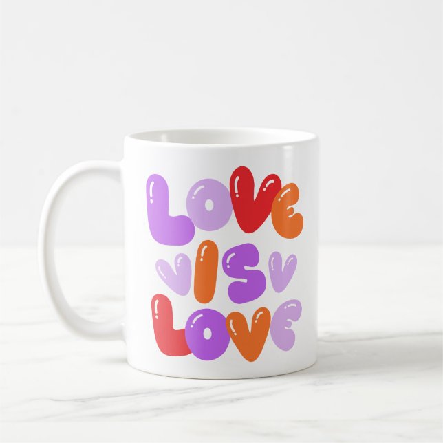 Caneca De Café Ove é o LOve (Esquerda)