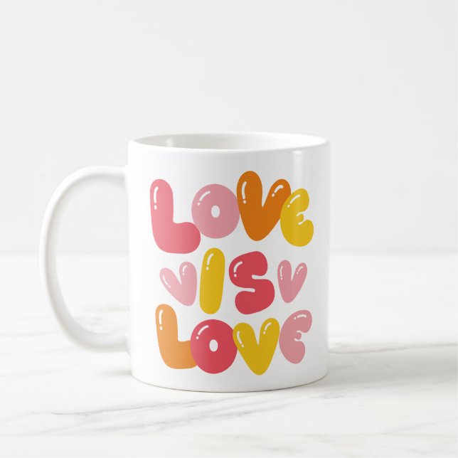 Caneca De Café Ove é o LOve (Esquerda)