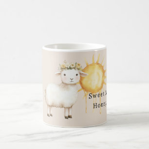 Caneca De Café Ovelha Doce como Mel