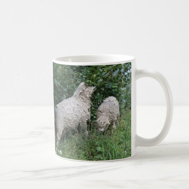 Caneca De Café Ovelhas Geladas Deixam Cama (Direita)