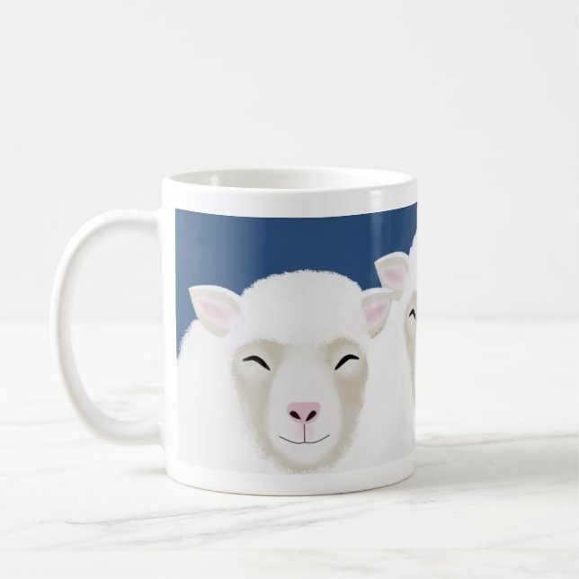 Caneca De Café Ovino (Esquerda)