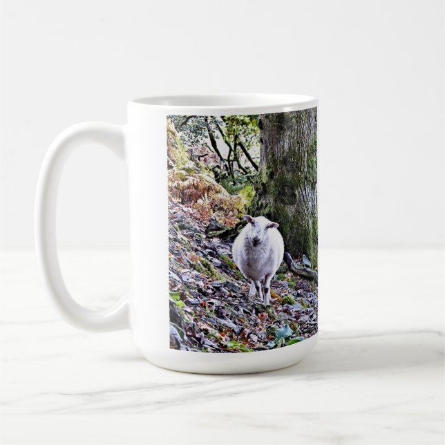 CANECA DE CAFÉ OVINO DE BOVINO (Esquerda)