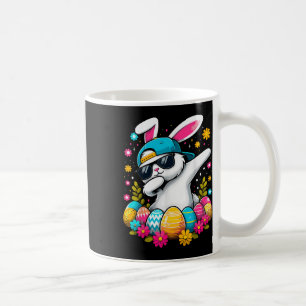 Caneca De Café Ovos de felz pascoa Legal Dabbing Bunny