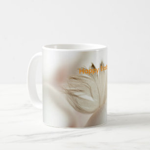 Caneca De Café Ovos de Páscoa com Gráfico de Pena