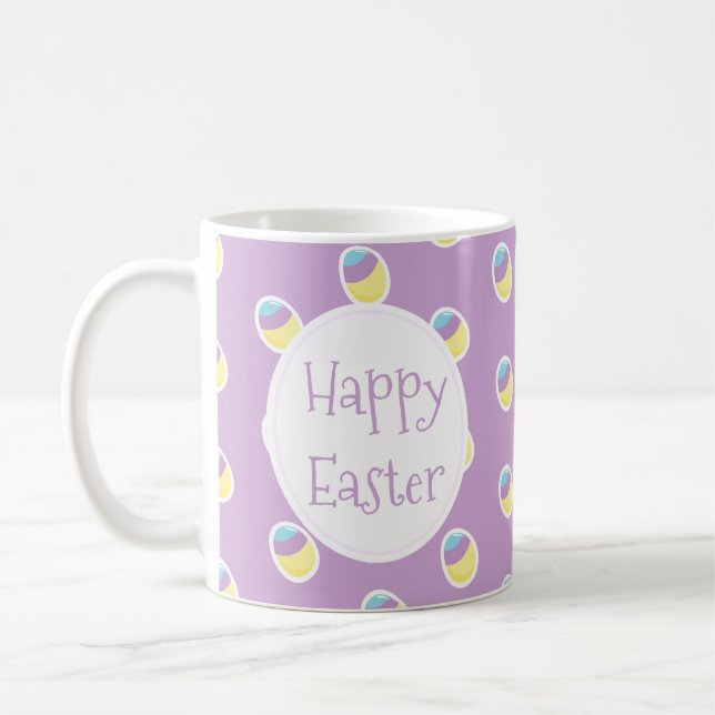 Caneca De Café Ovos de Páscoa | FELZ PASCOA (Esquerda)