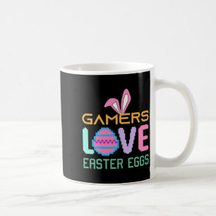 Caneca De Café Ovos de Páscoa para Gamers Jogos de Vídeo Antigos