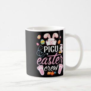 Caneca De Café Ovos de Páscoa Rostos de Coelho Fofo Dia Feliz Enf