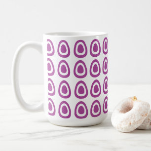 Caneca De Café Ovos de Páscoa Roxos de Páscoa