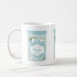 Caneca De Café Ovos em conserva