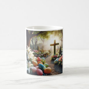 Caneca De Café Ovos/Páscoa/Lilly