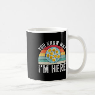 Caneca De Café Ovos Temperados Engraçados de Ação de Graças Você 