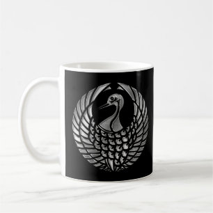 Caneca De Café Owari Mori Clan Kamon Silver Chrome