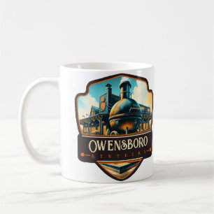 Caneca De Café Owensboro, Kentucky   Vintage