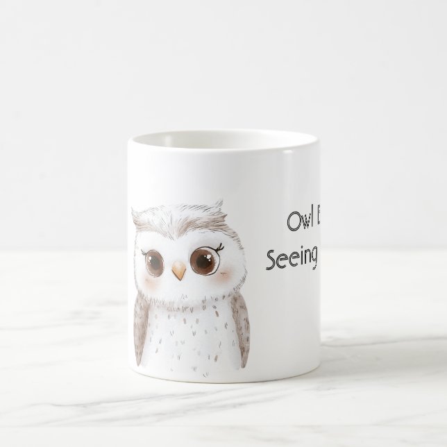 Caneca De Café Owl Be Seeing You (Centro)