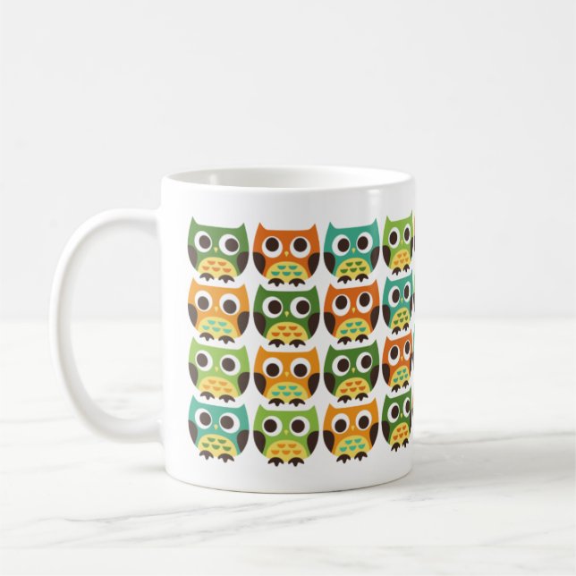 Caneca De Café Owl Mugs (Esquerda)