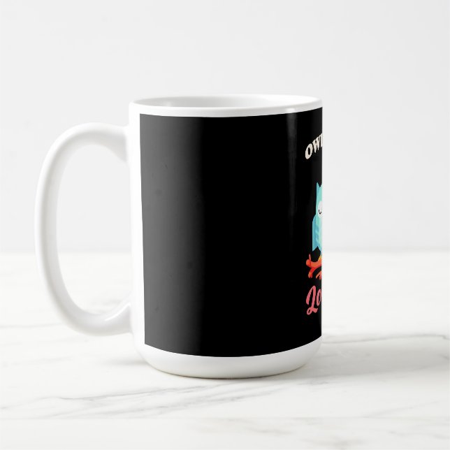 Caneca De Café Owl Sempre Te Ama (Esquerda)