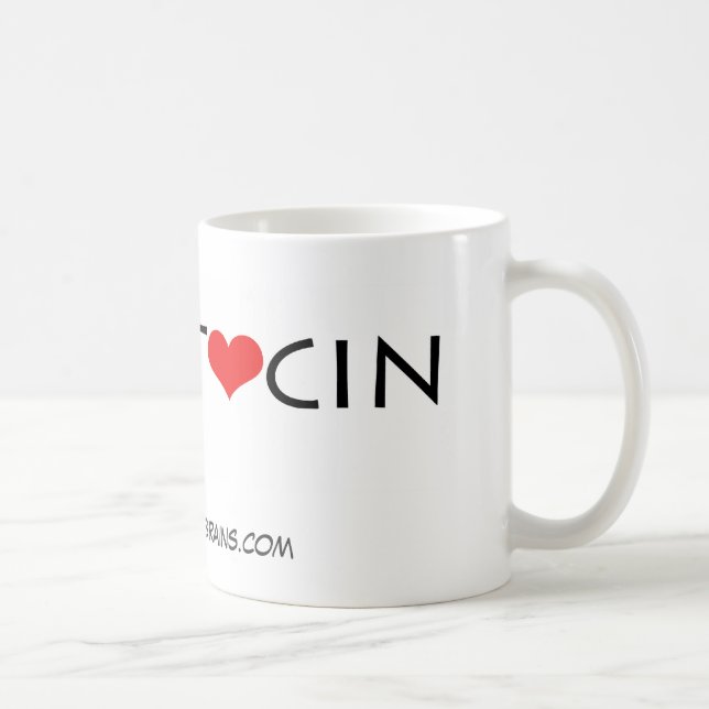 Caneca De Café Oxitocina Mug Love (Direita)