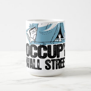 Caneca De Café Oxygentees ocupa Wall Street