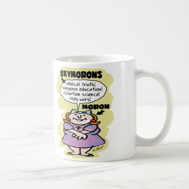 Caneca De Café OxyMORON - (Direita)