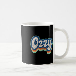 Caneca De Café Ozzy Primeiro Nome Menino Estilo Vintage 70s 80s P