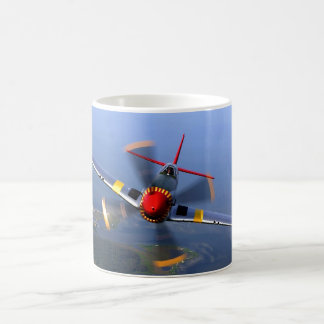Caneca De Café P-51 Avião-Combatente