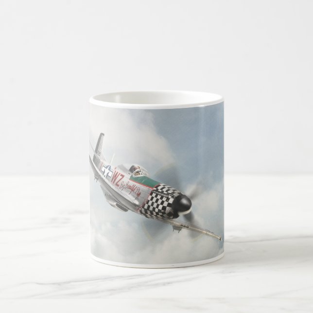 Caneca De Café "P-51 Mustang"mug (Centro)